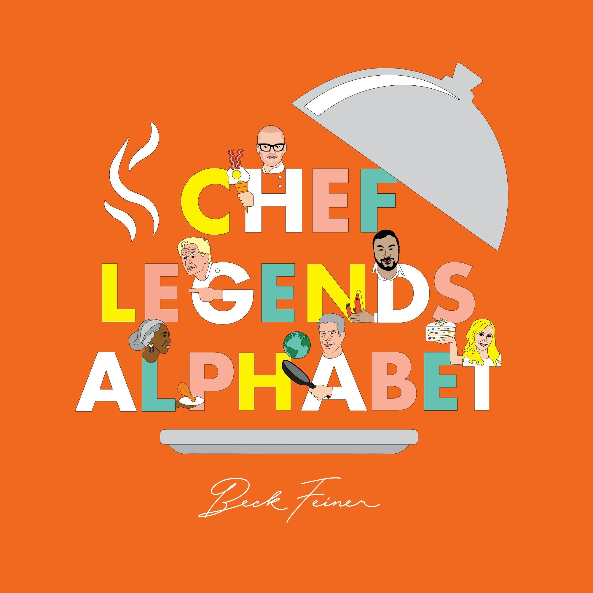 Book cover image for Chef Legends Alphabet ISBN: 9780648962847