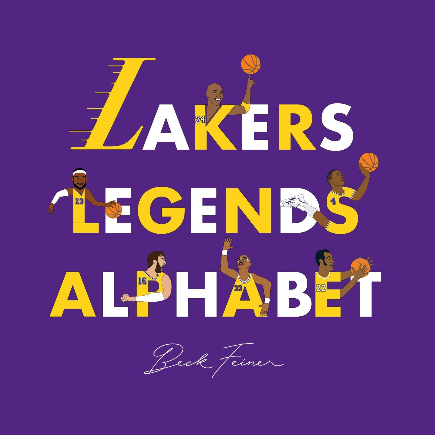 Book cover image for Lakers Legends Alphabet ISBN: 9780648962861