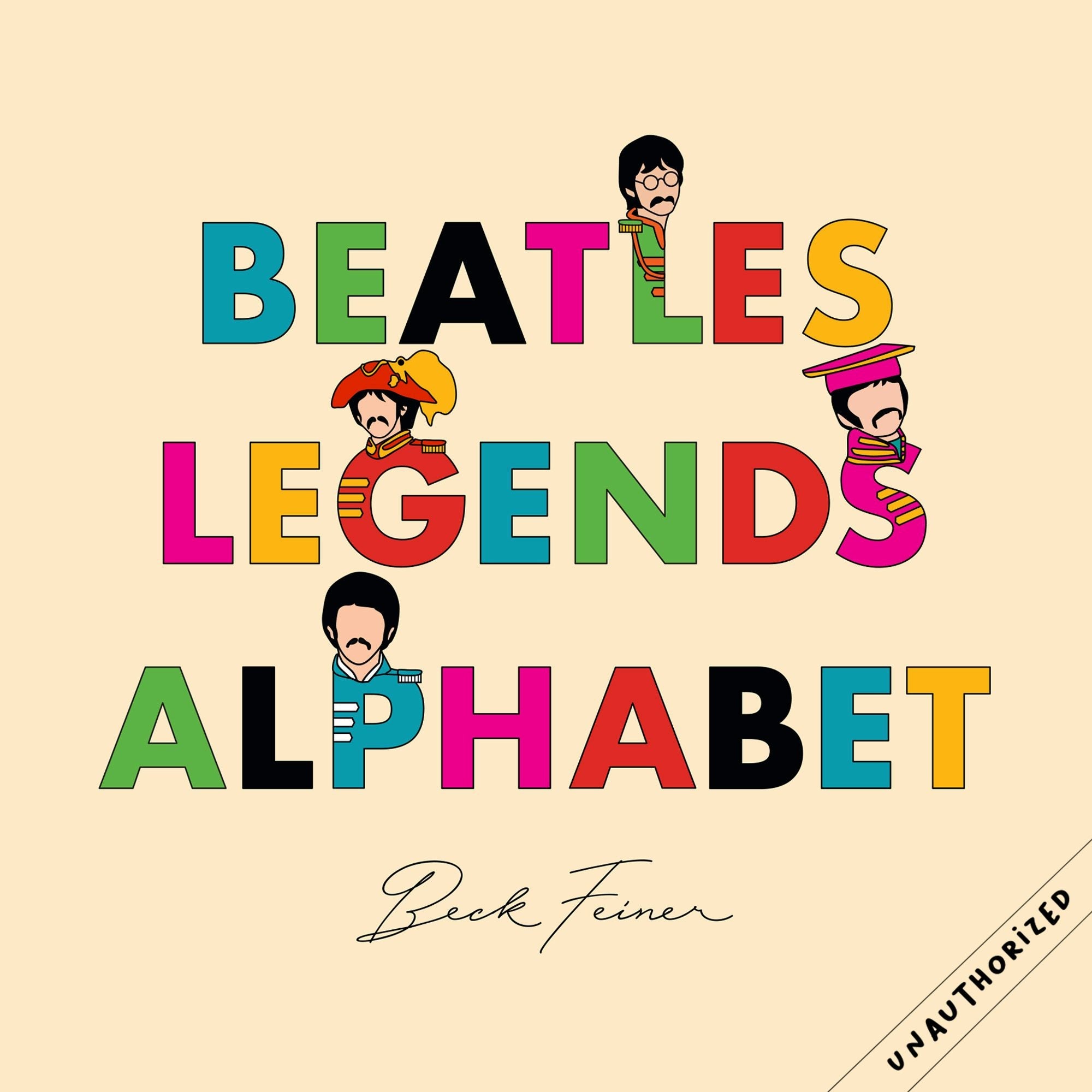 Book cover image for Beatles Legends Alphabet ISBN: 9780648962878