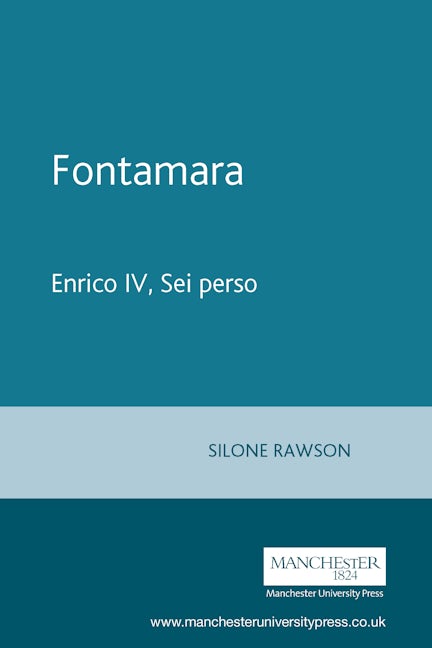 Book cover image for Fontamara ISBN: 9780719006623