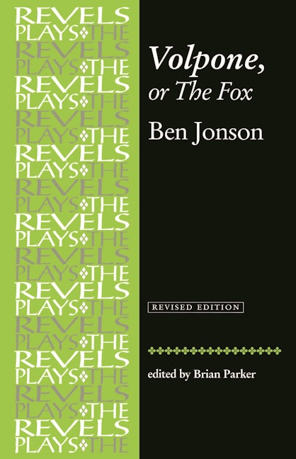 Book cover image for Volpone, or The Fox ISBN: 9780719030932