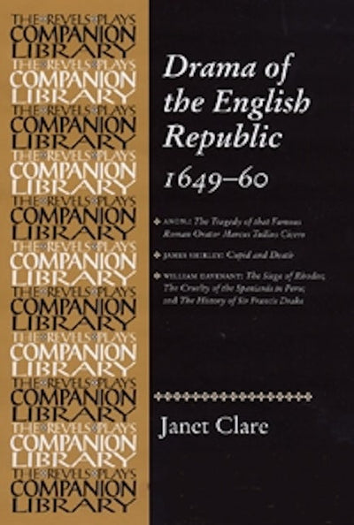 Drama of the English Republic, 1649–1660