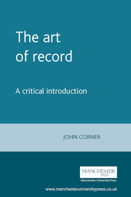 Book cover image for The art of record ISBN: 9780719046872