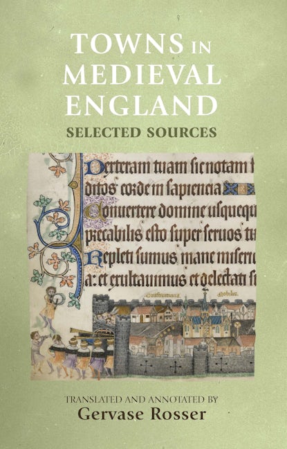 Book cover image for Towns in medieval England ISBN: 9780719049095