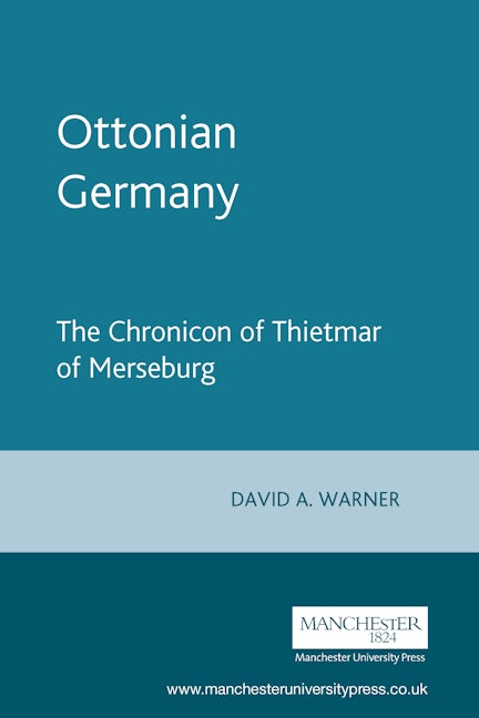 Book cover image for Ottonian Germany ISBN: 9780719049262