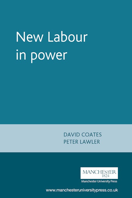 Book cover image for New Labour in power ISBN: 9780719054624