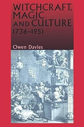 Cover image for Witchcraft, magic and culture 1736–1951, isbn: 9780719056567
