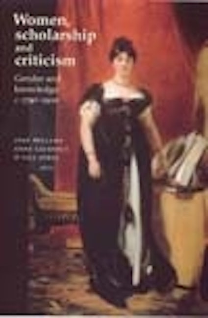 Book cover image for Women, scholarship and criticism c.1790–1900 ISBN: 9780719057205