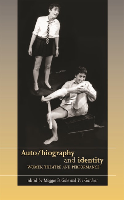 Book cover image for Auto/biography and identity ISBN: 9780719063336