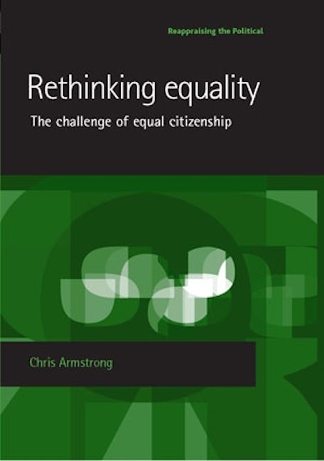 Book cover image for Rethinking equality ISBN: 9780719069253