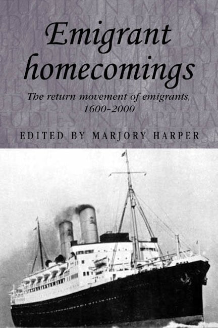 Book cover image for Emigrant homecomings ISBN: 9780719070716