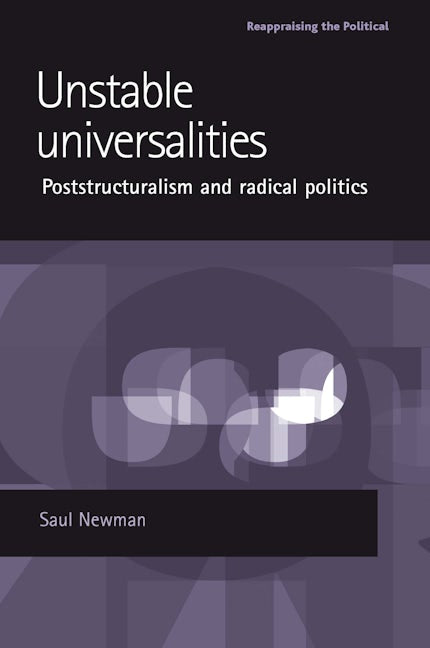 Book cover image for Unstable universalities ISBN: 9780719071294
