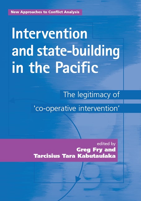 Book cover image for Intervention and state-building in the Pacific ISBN: 9780719076831