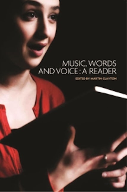Book cover image for Music, words and voice ISBN: 9780719077883