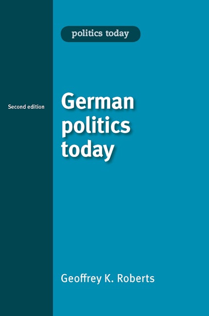 Book cover image for German politics today ISBN: 9780719078668
