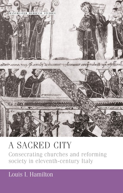 Book cover image for A sacred city ISBN: 9780719080265
