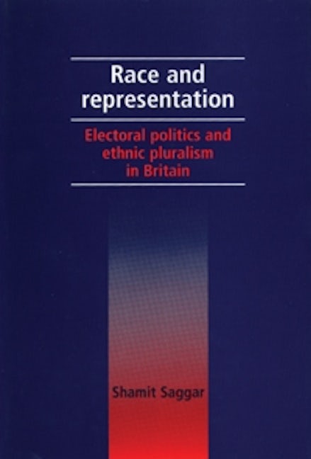 Book cover image for Race and representation ISBN: 9780719080395