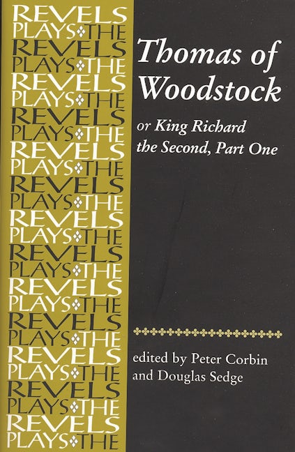 Book cover image for Thomas of Woodstock ISBN: 9780719080678