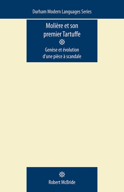 Book cover image for Molière et Son Premier Tartuffe ISBN: 9780719085840