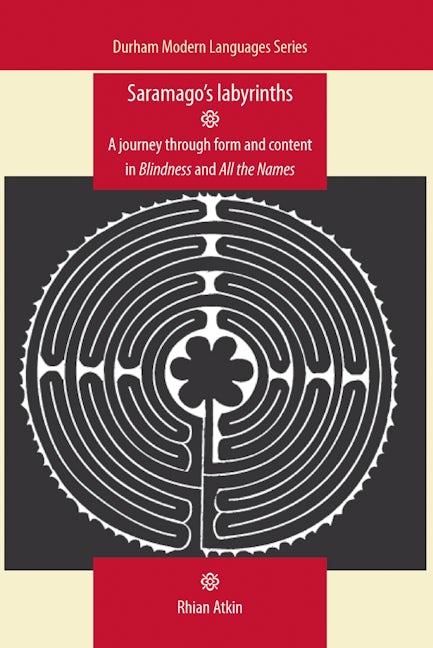 Book cover image for Saramago's labyrinths ISBN: 9780719086304