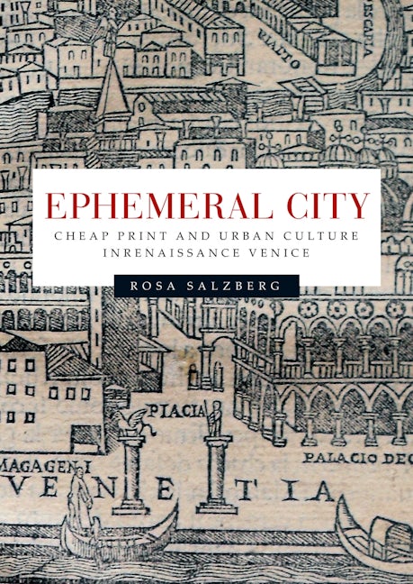 Book cover image for Ephemeral city ISBN: 9780719087035