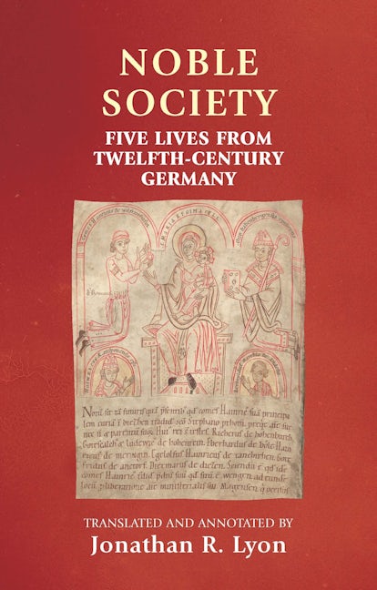 Book cover image for Noble society ISBN: 9780719091032