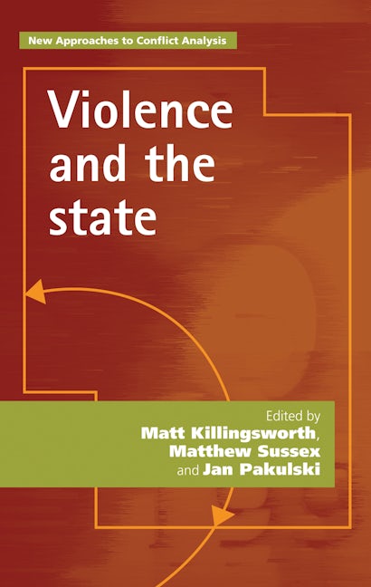 Book cover image for Violence and the state ISBN: 9780719097027