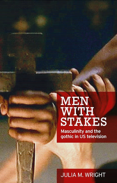 Men with stakes