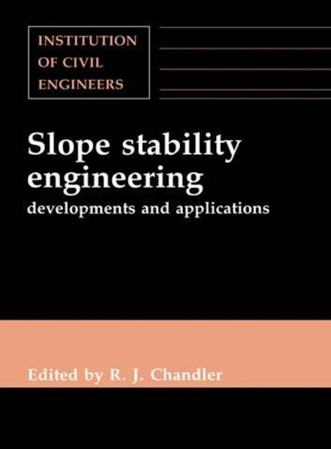 Book cover image for Slope Stability Engineering ISBN: 9780727716606