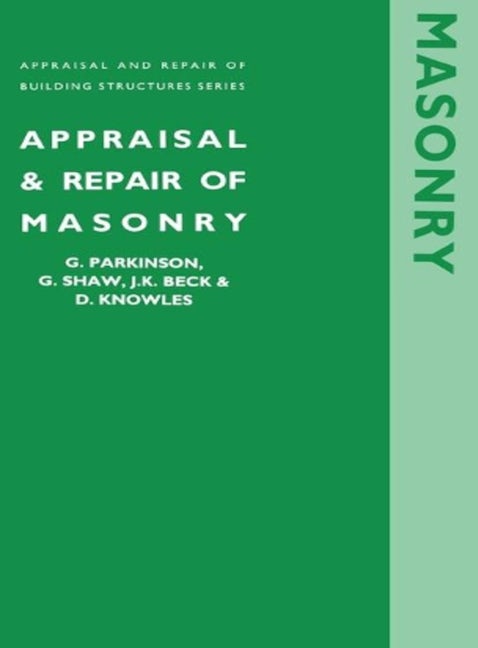 Book cover image for Appraisal and Repair of Masonry ISBN: 9780727720559