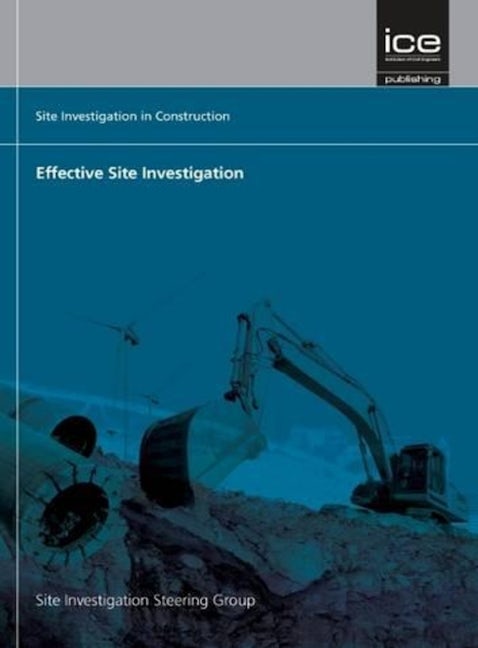 Book cover image for Effective Site Investigation ISBN: 9780727735058