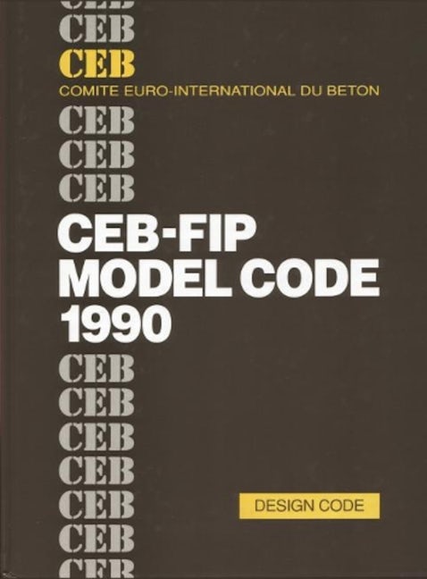 Book cover image for CEB-FIP Model Code 1990 ISBN: 9780727735430