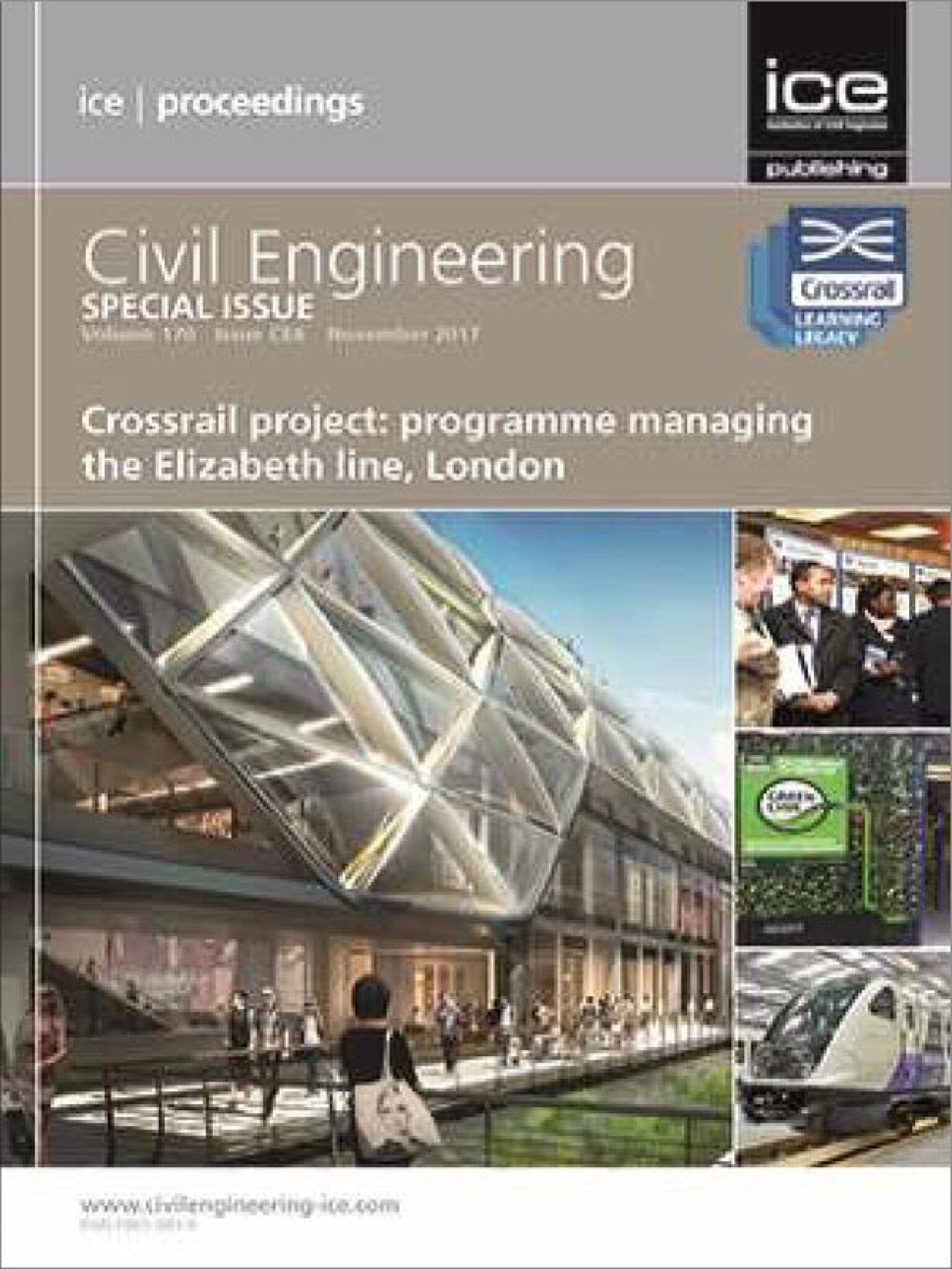 Cover image for Crossrail Project: Programme Managing the Elizabeth Line, London ISBN 9780727763686