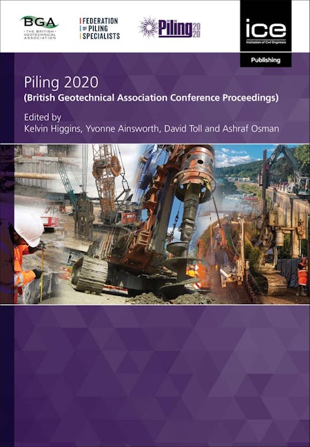Book cover image for Piling 2020 ISBN: 9780727765048