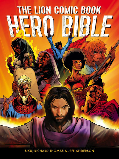 Cover image for The Lion Comic Book Hero Bible, isbn: 9780745956176