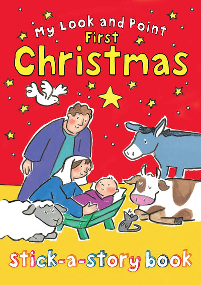 Cover image for My Look and Point First Christmas Stick-a-Story Book, isbn: 9780745963969