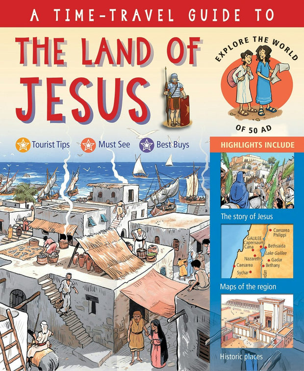 Cover image for A Time-Travel Guide to the Land of Jesus, isbn: 9780745965895