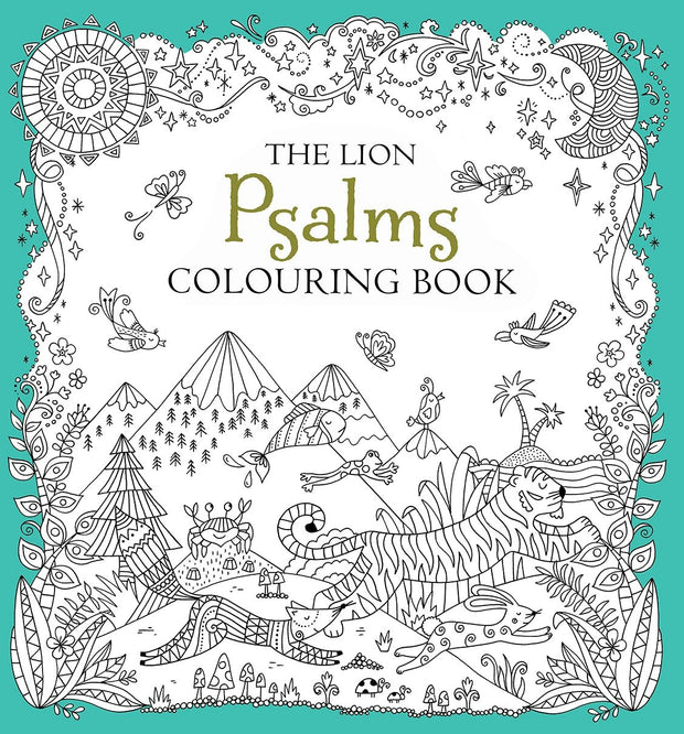 Cover image for The Lion Psalms Colouring Book, isbn: 9780745976181