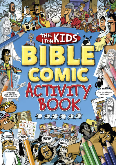 Cover image for The Lion Kids Bible Comic Activity Book, isbn: 9780745997919