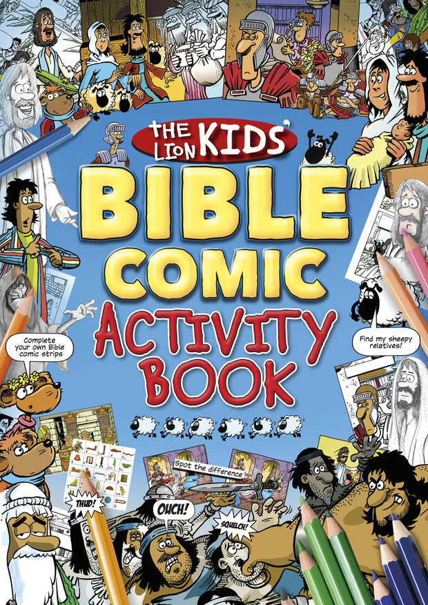 Cover image for The Lion Kids Bible Comic Activity Book, isbn: 9780745997919
