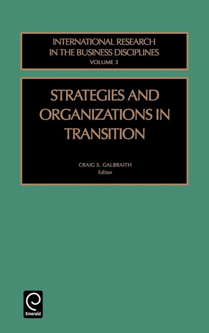 Book cover image for Strategies and Organizations in Transition ISBN: 9780762300235