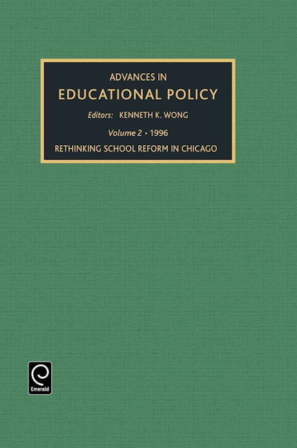 Book cover image for ADVANCES IN EDUCATIONAL POLICY ISBN: 9780762300273