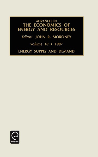 Book cover image for Energy Supply and Demand ISBN: 9780762301294