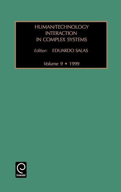Book cover image for Human/Technology Interaction in Complex Systems ISBN: 9780762301775
