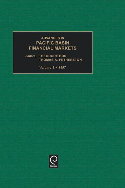 Advances in Pacific Basin Financial Markets