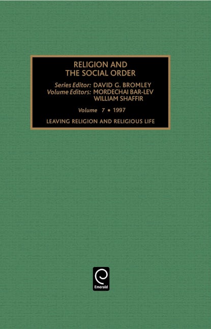 Book cover image for Leaving Religion and Religious Life: Patterns and Dynamics ISBN: 9780762302154