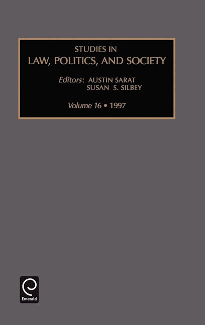 Book cover image for Studies in Law, Politics and Society ISBN: 9780762302321