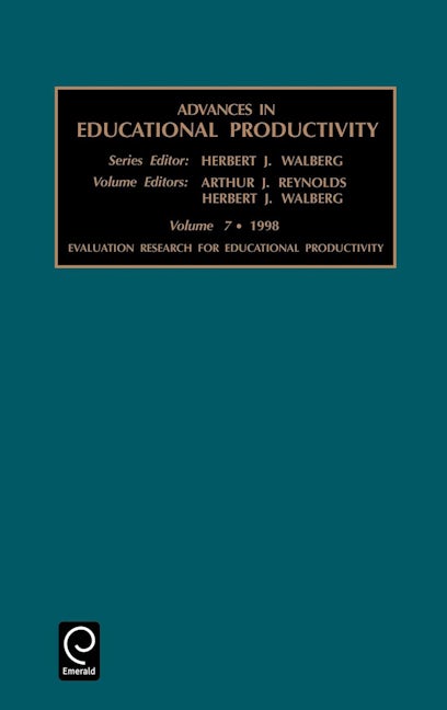 Evaluation Research for Educational Productivity