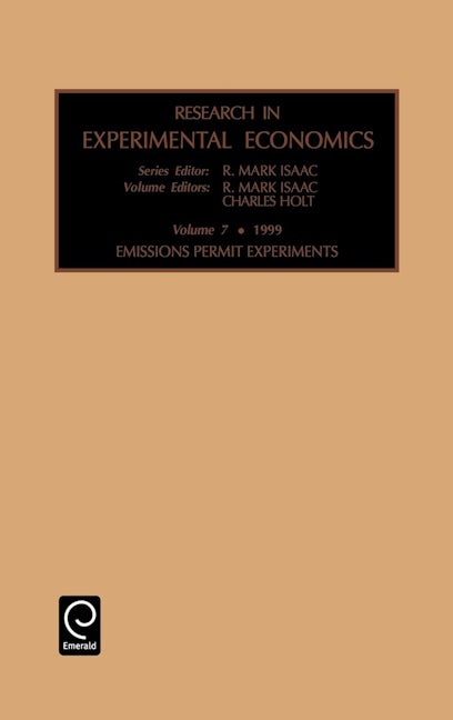 Book cover image for Emissions Permit Experiments ISBN: 9780762303076