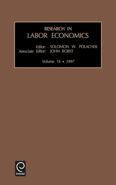 Book cover image for Research in Labor Economics ISBN: 9780762303120